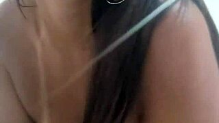 Hey, watch me flash for a fan online! He went wild jerking off and made me cum hard, part 2!