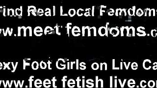 I want you to worship my feet all night!