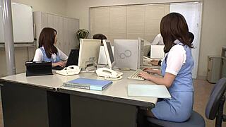 Just watched Mirei Yokoyama dive into steamy pantyhose lesbian play in volume 6