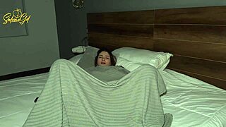 ugh, my hermanastro spies on me masturbating... then i let him screw me, salomé gil!