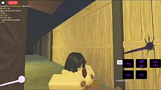 Latina Girl Getting Filled By Monster Cock In Roblox Virtual World Anal Sex Scene