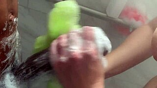 Step Sister Toys with Brother's Huge BBC Alone