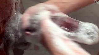 Step Sister Toys with Brother's Huge BBC Alone