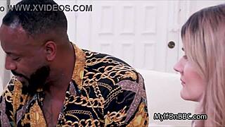 Milf meets new neighbors with big black cock