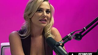 superb blake blossom fingers hairy clit up close for intense solo orgasm