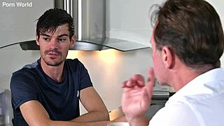 Busty Babe Kitana Lure Seduces Housemates into DP Threesome