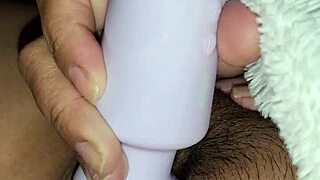 Wet Pussy Toy Play Ends in Juicy Climax!