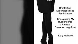 Instructed to jerk by cruel Natalia humiliating latex maid