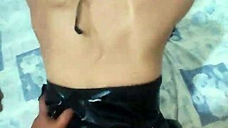 Hey, petite Venezuelan model, what happens after the costume party? Her best friend approaches her.