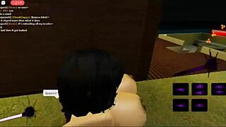 Latina Girl Getting Filled By Monster Cock In Roblox Virtual World Anal Sex Scene