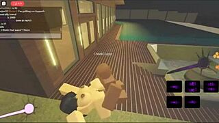 Latina Girl Getting Filled By Monster Cock In Roblox Virtual World Anal Sex Scene
