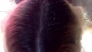 Early Morning at 8, Beautiful Tattooed Latina Blonde Craves Cum in Mouth