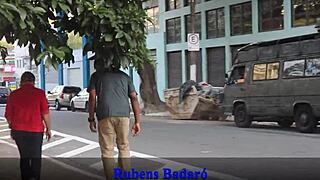 watch the black guy pound grandma's pussy in motorhome on sao paulo streets