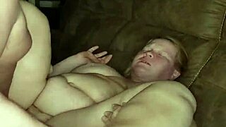 Just listening to this moaning milf scream while I pound her in a pink thong.