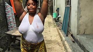 i finally met alpha baddie with her big natural tits and ass