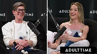 Busty Lesbians Octavia Red Dominate with Face Sitting in Full Scene