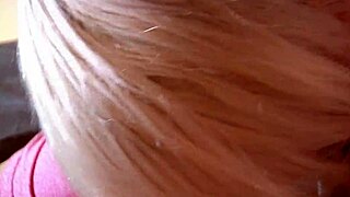 i love how this cute amateur blonde swallows cum after a hot blowjob