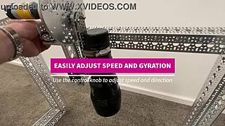 Lap Dancer Uses Worlds Best Sex Machine