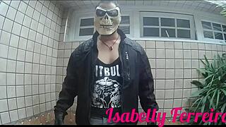 Leo Skull And Transsexual Partner In Crossdressing Encounter