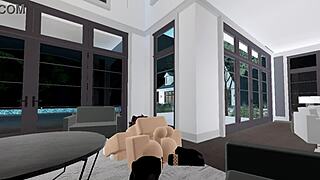 Bent Over Cute Police Officer Takes Monster Cock Doggystyle, Big Ass Banged Hard, Cum Explosion!