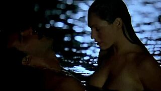 Kelly Brook Strips Nude on Survival Island Beach