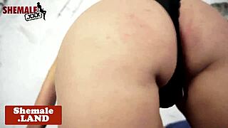 i love sensually pulling my cock as a big-titted tranny