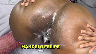 I can't stop this anal arrombamento, no withdrawal in our evangelical homemade double penetration.