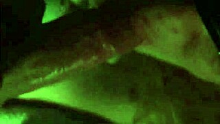 Blindfolded white girl sucks cock with handcuffs