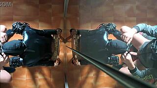 feeling the intense gagging as he fucks my face until cum in mouth