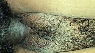 my cute girlfriend ridin' my friend's big cock at home