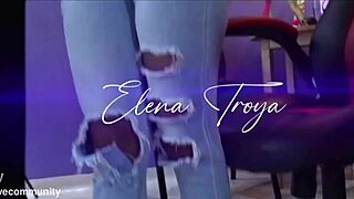 Sensual Latina Amateur Teases with Small Tits