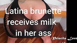 my latina brunette neighbor bends over for my cum in doggystyle passion