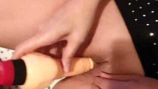 my birthday gift to nasty wife in lingerie with vibrator part 1