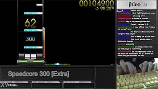 Osu mania jhlee0133 speedcore 300 dt 95 06