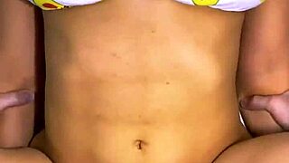 Slutty latina maid bends over for monster cock pov action