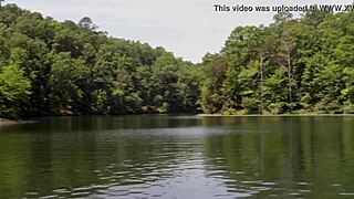 oh man, donnabella mortel lookin so hot in that bikini, freshwater vibes!