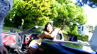 Julia Morgan goes hardcore in amateur scene with deepthroat and anal