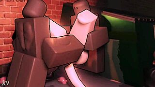 bratty white femboy getting gang banged in the alley by two bbcs