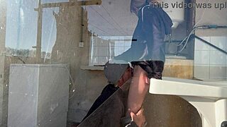 Hot Wife, How Did You End Up Eating Pussy with Neighbor in Washing Machine Room?