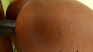 Ebony masseuse gets big facial from BBC 😏