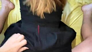 i had passionate amateur sex with a college girl after the party, bending her over for doggystyle.