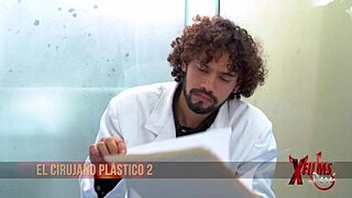 redhead rides surgeon's huge cock in quickie