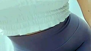 Asian girl performs a graceful dance