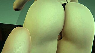 Chun-Li passionately sucks cock in just a bikini before getting a facial