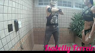 Leo Skull And Transsexual Partner In Crossdressing Encounter