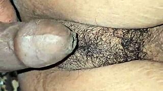 my cute girlfriend ridin' my friend's big cock at home