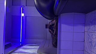 horny wife eats pussy and fucks doggy on sofa