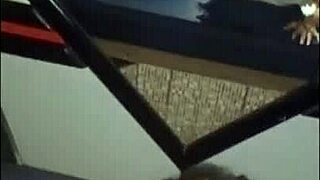 fucking the curvy teen latina with pink pussy in front of the mirror