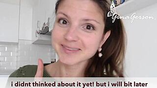 gina gerson shares intimate homevideo interview for fans part 2