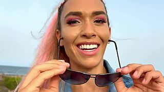 hot photo shoot with fitness model